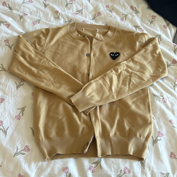 CDG Play Cardigan - Picture 1 of 4
